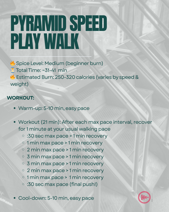 Walk of the Week: Pyramid Speed Play Walk