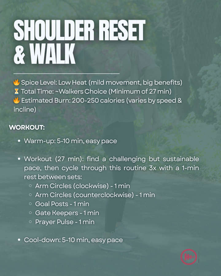 Walk of the Week: Shoulder Reset & Walk